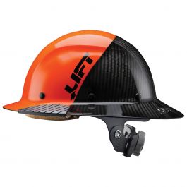 LIFT Safety DAX Fifty50 Carbon Fiber Full Brim Hard Hat | HDF50C