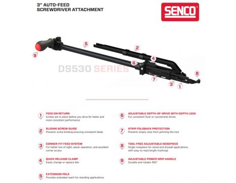 RE-ENGINEERS CORDED DURASPIN™ AUTO-FEED SCREW DRIVERS - View #5