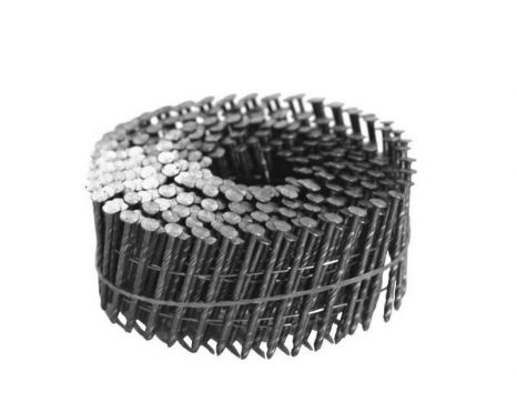 900 Pcs 316 Stainless Steel Siding Nails - 2x 0.09 15-Degree Ring Shank Coil Nails