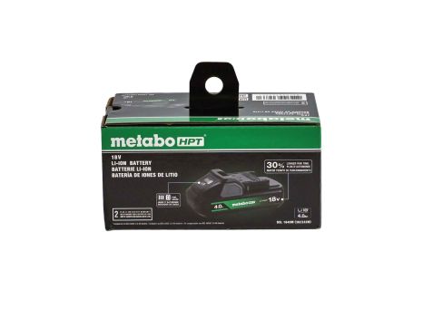 Metabo HPT BSL1840M 4.0 Ah Li-Ion Battery w/ Fuel Gauge | 382332M 
