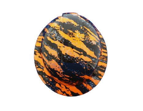 PIP Dynamic Kilimanjaro Full Brim Black & Orange Hard Hat | 280