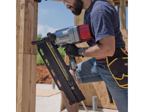 Everwin FSN130B Plastic Collated Strip Nailer | FSN130B | Nail Gun