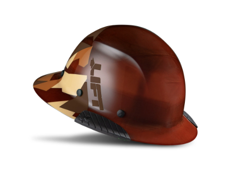 LIFT Safety DAX Fifty50 Desert Camo Full Brim Hard Hat | HDF50