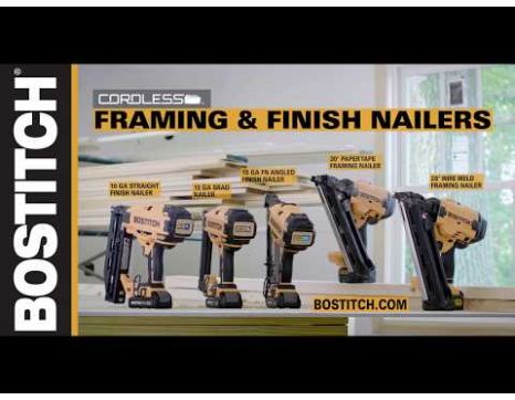 Bostitch F33PT 33 Degree Paper Tape Framing Metal Connector Nailer