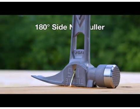 Stiletto TIBONE 14oz Smooth Face, Curved Handle Framing Hammer
