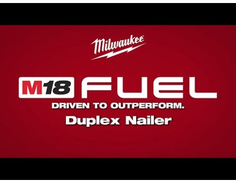 Milwaukee M18 Fuel Duplex Nailer Kit | 2844-21 | Nail Gun Depot