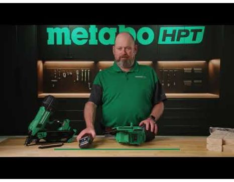 Metabo HPT Cordless Plastic Strip Framing Nailer | NR1890DRA