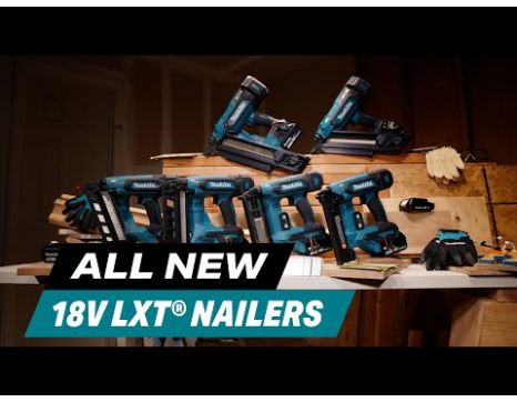 Makita 16 Ga. 18V LXT Brushless Angled Finish Nailer | XNB06Z