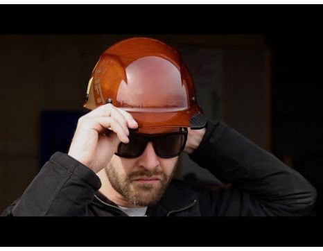 LIFT Safety DAX Patriot Full Brim Black Matte Hard Hat | HDF-25PRM