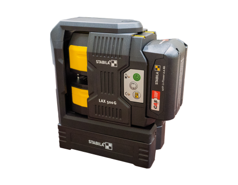 Stabila LAX 500 G Cross-Line & Plumb Dots Laser Kit | 03520 | Nail