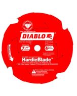 Diablo D0704DH 7-1/4" 4T Fiber Cement HardieBlade