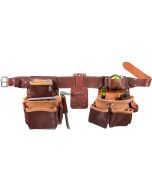 Occidental Leather 5080DBLG Pro Framer Tool Belt W Double Bags