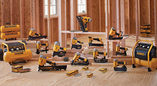 Introducing Dewalt's All-New Pneumatic Nailers & Staplers