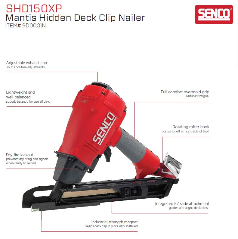 Senco 9D0001N Deckclip Nailer