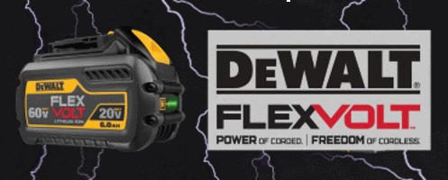 Corded Power – Cordless Freedom – Dewalt FLEXVOLT
