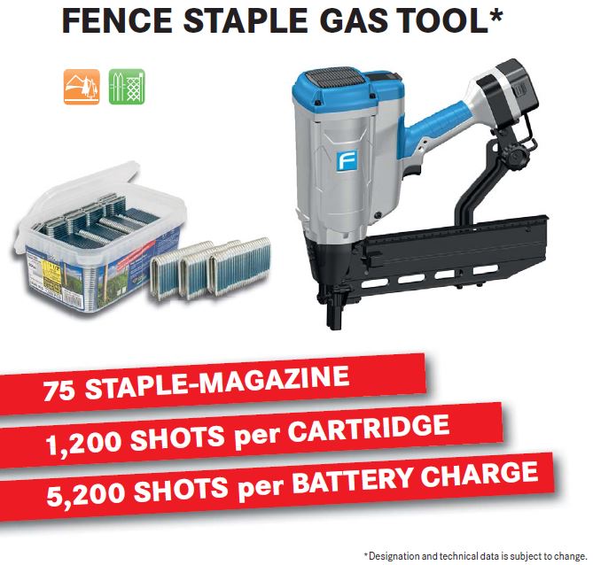 Fasco Cordless Fence Stapler