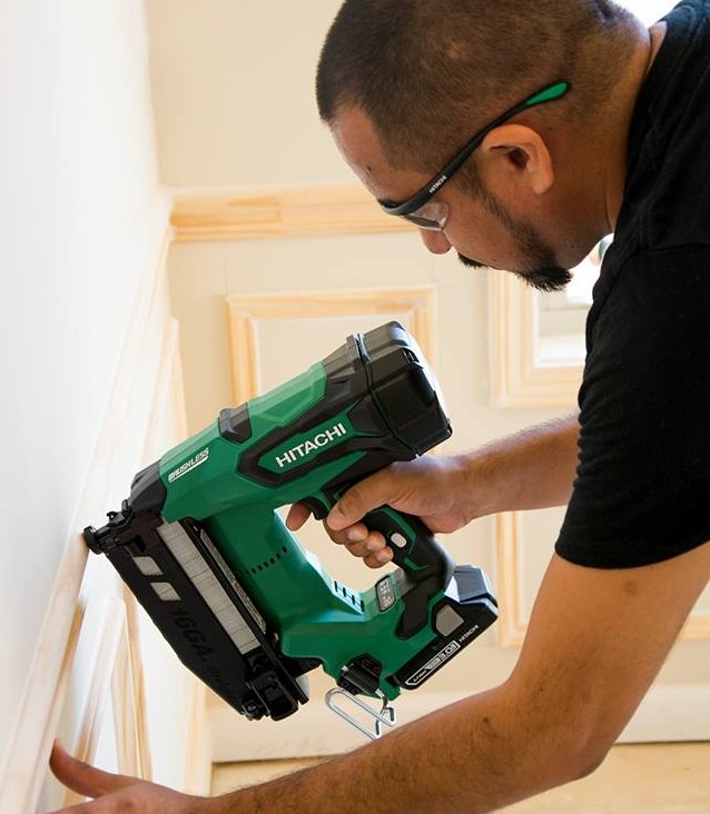 Hitachi Cordless Finish Nail Gun