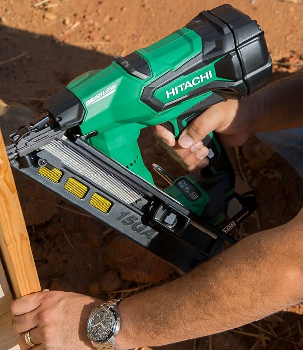 Hitachi Cordless Finish Gun