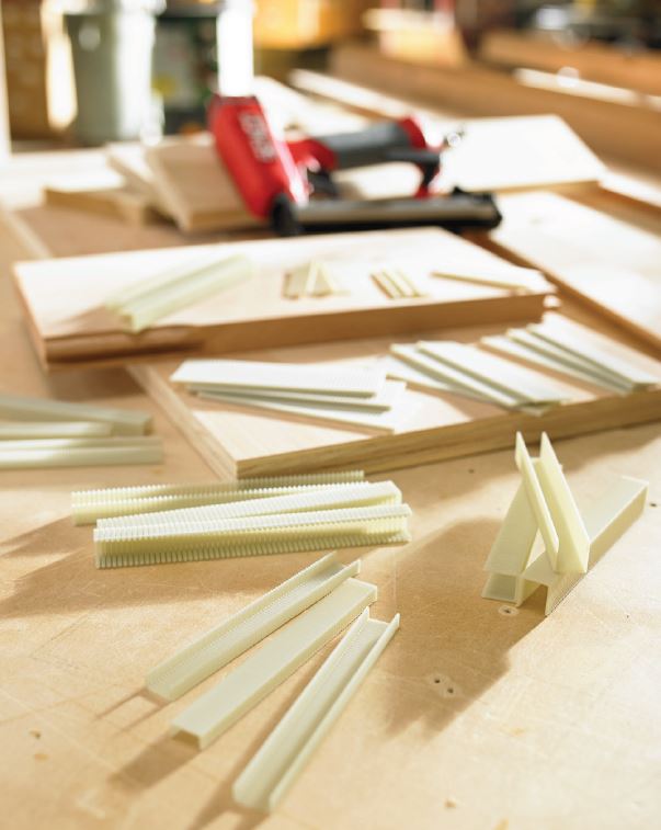 Senco composite fasteners and tool