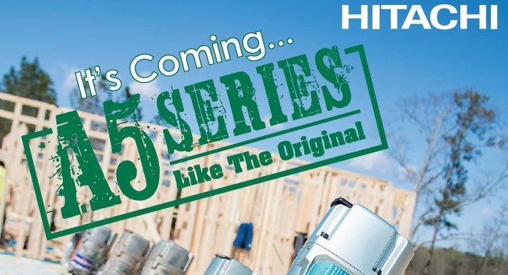 Hitachi Goes Old School With New A5 Framing Nailers