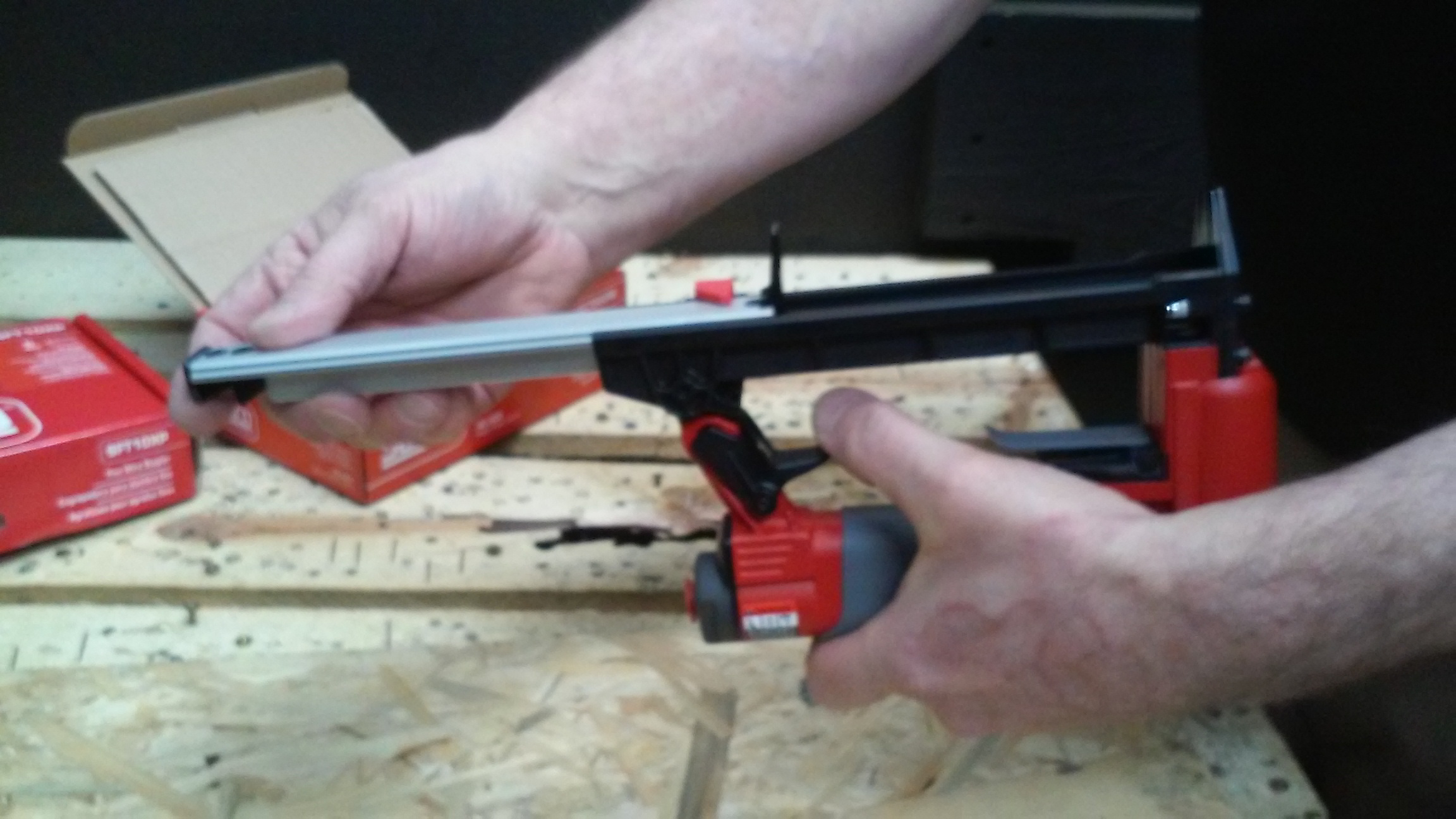 How To Bottom Load Stapler Step 2