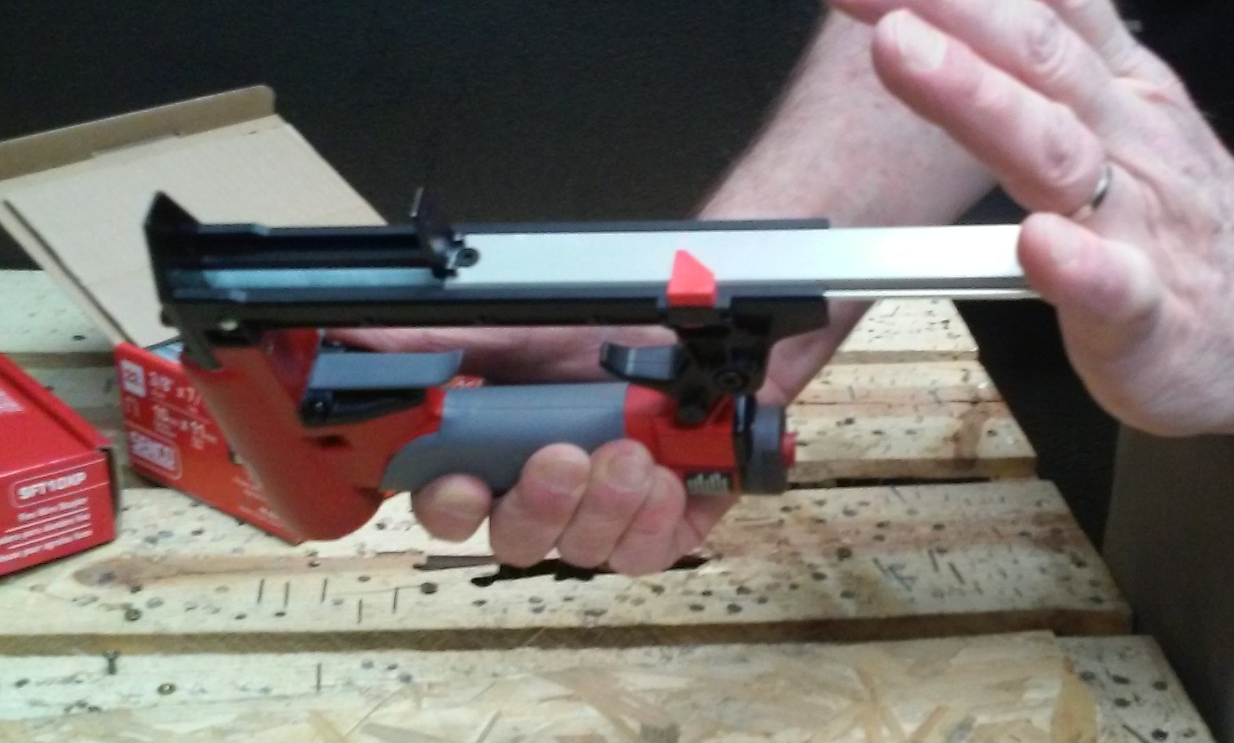 How To Load Bottom Feed Stapler Closing Magazine Feed