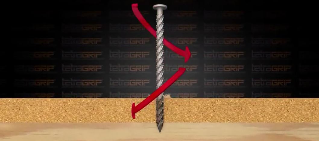 Paslode TetraGrip Installation