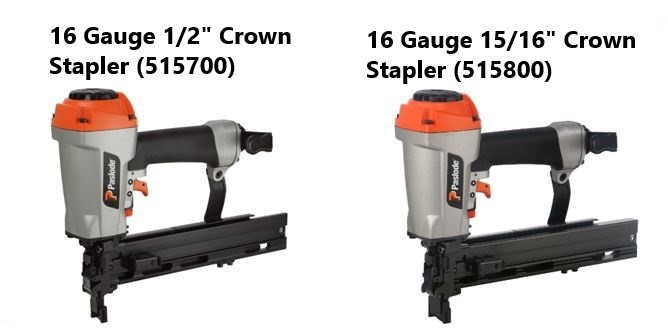 New 16 Gauge Construction Staplers from Paslode Paslode New 16 Gauge Construction Staplers
