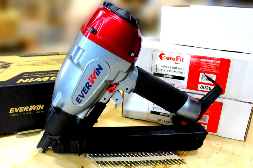 Everwin MCN40 Joist Hanger Nailer: Compact & Mighty
