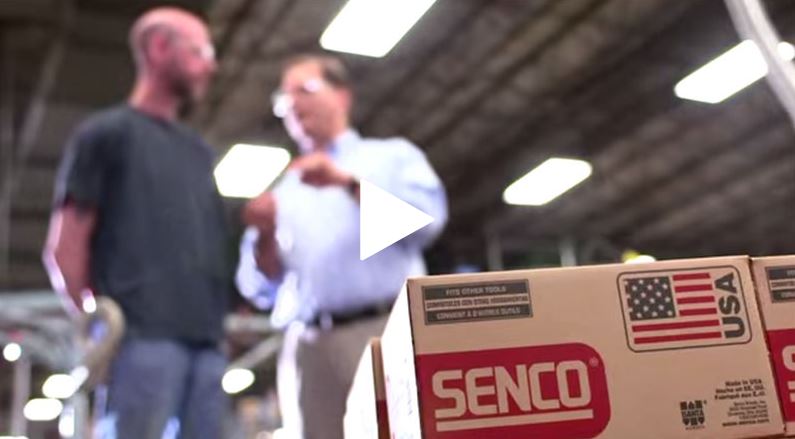 The vast majority of Senco's Fasteners are Made in the USA