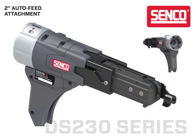 New Senco DuraSpin Cordless Screw Driver Attachment