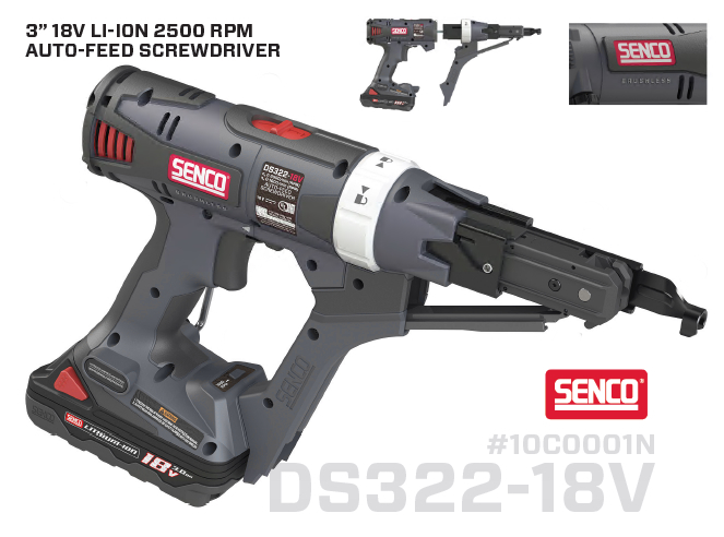 New 18V Senco DuraSpin System