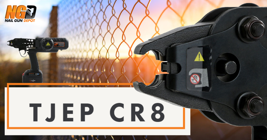 The World's Only Battery-Actuated, Cordless Hog Ring Tool