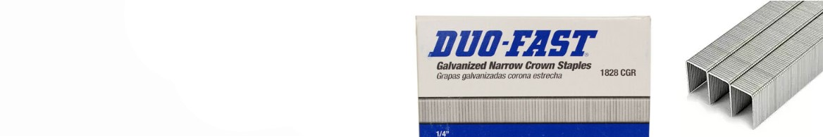 Nail Gun Depot 1800 Series 1|4 Crown 18 Gauge Staples