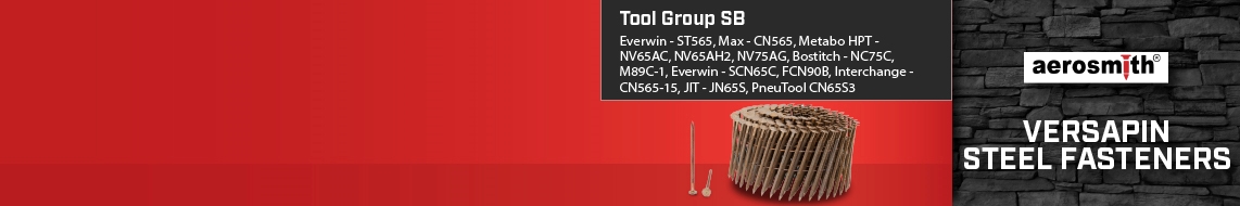 Nail Gun Depot Aerosmith VersaPin Steel Fasteners Nail Gun Depot VersaPin Steel Fasteners” width=