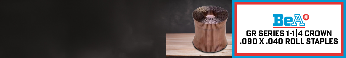 Nail Gun Depot GR Series 1-1|4 Crown .090 X .040 Roll Staples