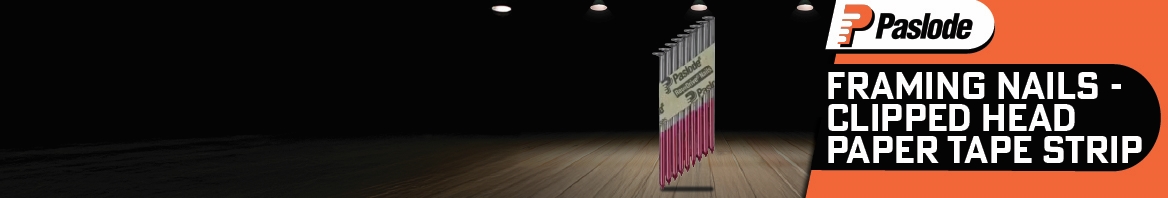 Nail Gun Depot Framing Nails - Clipped Head Paper Tape Strip