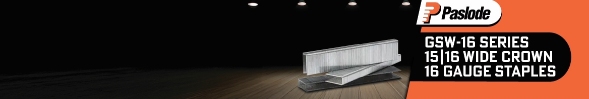 Nail Gun Depot GSW-16 Series 15|16 Wide Crown 16 Gauge Staples