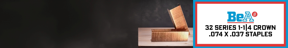 Nail Gun Depot 32 Series 1-1|4 Crown .074 X .037 Staples