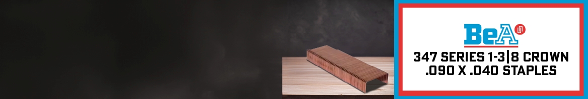 Nail Gun Depot BeA 347 Series 1-3|8 Crown .090 X .040 Staples Nail Gun Depot 347 Series 1-3|8 Crown .090 X .040 Staples