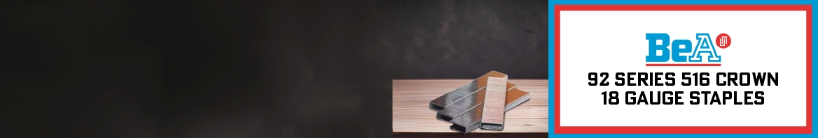 Nail Gun Depot BeA 92 Series 5|16 Crown 18 Gauge Staples Nail Gun Depot 92 Series 5|16 Crown 18 Gauge Staples