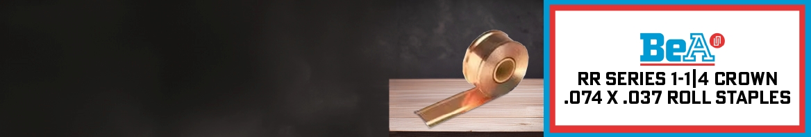 Nail Gun Depot RR Series 1-1|4 Crown .074 X .037 Roll Staples