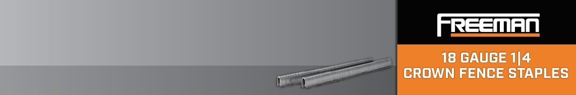 Nail Gun Depot 18 Gauge 1|4 Crown Fence Staples