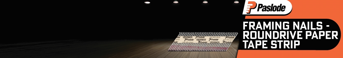 Nail Gun Depot Paslode Framing Nails - Roundrive Paper Tape Strip Nail Gun Depot Framing Nails - Roundrive Paper Tape Strip