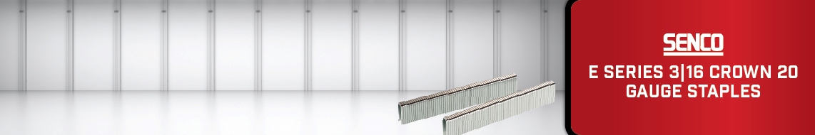 Nail Gun Depot E Series 3|16 Crown 20 Gauge Staples