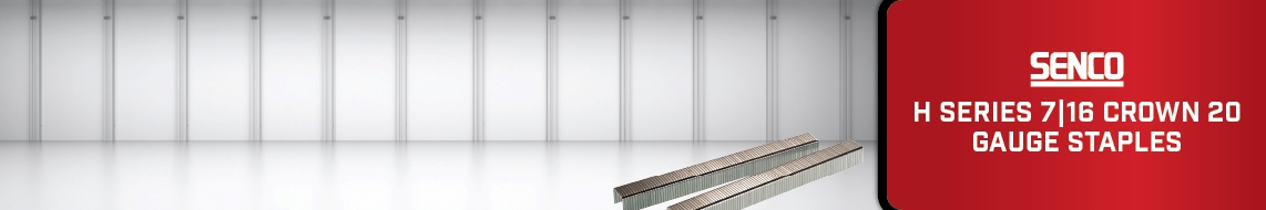 Nail Gun Depot H Series 7|16 Crown 20 Gauge Staples