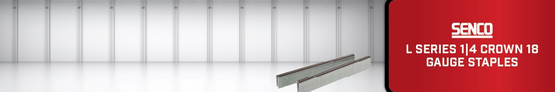 Nail Gun Depot L Series 1|4 Crown 18 Gauge Staples