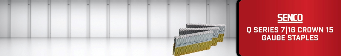 Nail Gun Depot Q Series 7|16 Crown 15 Gauge Staples