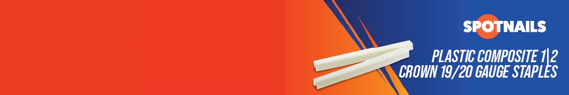Nail Gun Depot Plastic Composite 1|2 Crown 19/20 Gauge Staples