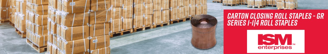 Nail Gun Depot Carton Closing Roll Staples - GR Series 1-1|4 Roll Staples” width=